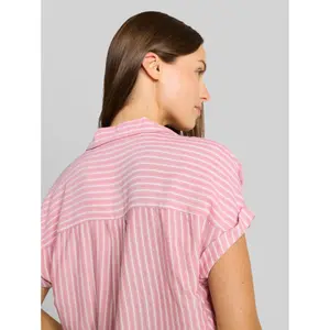 Women's Short Sleeve Striped Blouse Tom Tailor image-4