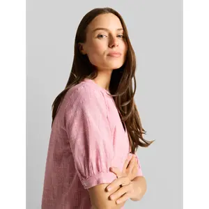 Buttoned Cotton Blouse for Women Tom Tailor image-4