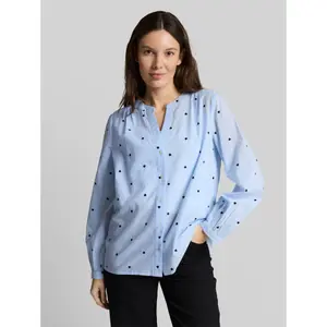 Women's Printed Chambray Cotton Shirt Tom Tailor image-1