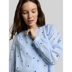 Women's Printed Chambray Cotton Shirt Tom Tailor image-4