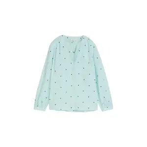Women's Printed Chambray Cotton Shirt Tom Tailor image-0