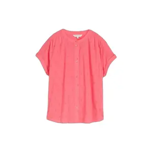 Women's Loose Dobby Fabric Blouse Tom Tailor image-0
