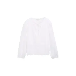Women's long sleeve blouse Tom Tailor Schiffli image-0