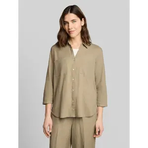 Women's Long Sleeve Linen Shirt Tom Tailor image-1