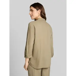 Women's Long Sleeve Linen Shirt Tom Tailor image-2