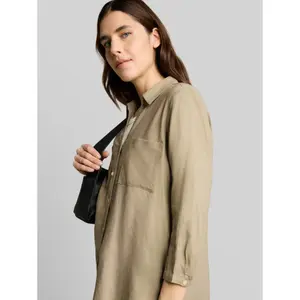 Women's Long Sleeve Linen Shirt Tom Tailor image-4