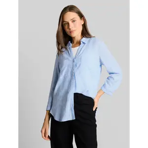 Women's Long Sleeve Linen Shirt Tom Tailor image-1