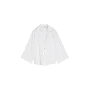 Loose Long Sleeve Linen Shirt for Women Tom Tailor image-0