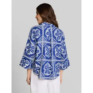 Women's Long Sleeve Linen Shirt Tom Tailor image-2