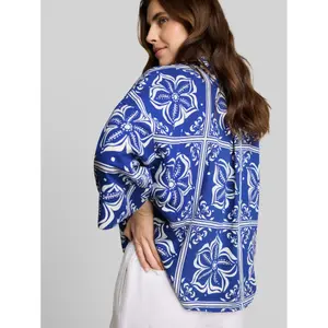 Women's Long Sleeve Linen Shirt Tom Tailor image-4