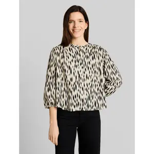 3/4 Sleeve Linen Blouse for Women Tom Tailor image-1