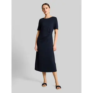 Women's Scuba Midi Dress with Knot Tom Tailor image-1