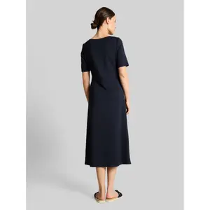 Women's Scuba Midi Dress with Knot Tom Tailor image-2