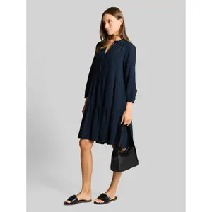 Plain Crinkled Dress Women Tom Tailor image-3