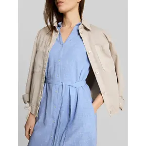 Shirt Dress with Tie Belt Women Tom Tailor image-4