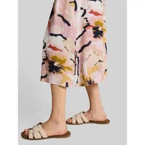 Mid-Length Printed V-Neck Dress for Women Tom Tailor image-4