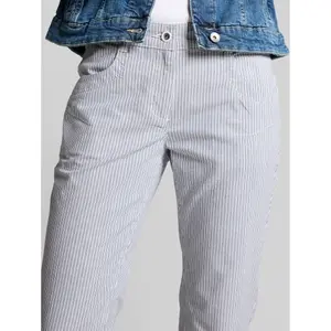 Low-rise women's trousers Tom Tailor Tapered relaxed image-3