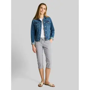 Womens Low Rise 3/4 Trousers Tom Tailor Tapered relaxed image-1