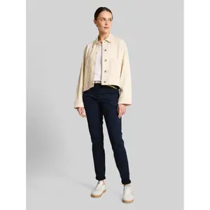 Women's Chino Trousers with Belt Tom Tailor image-1
