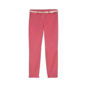 Women's Chino Trousers with Belt Tom Tailor image-0