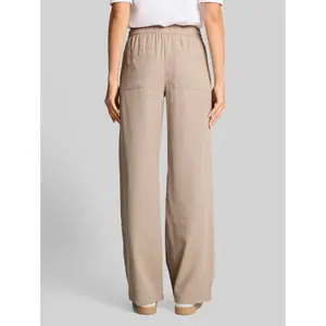 Wide Leg Trousers with Drawstring Women Tom Tailor image-2