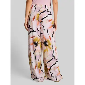 Wide Leg Palazzo Trousers Women with Patterns Tom Tailor image-2