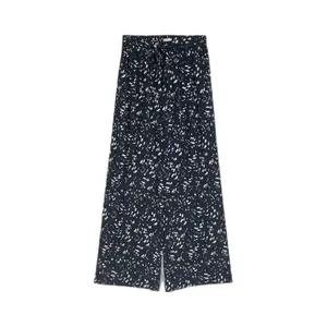 Wide Leg Palazzo Trousers Women with Patterns Tom Tailor image-0