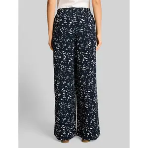 Wide Leg Palazzo Trousers Women with Patterns Tom Tailor image-2