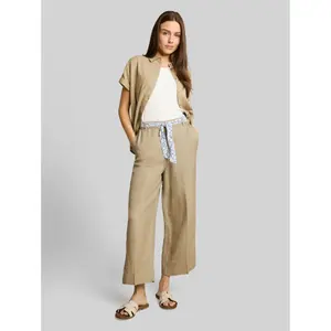 Linen Culottes Women Tom Tailor image-1