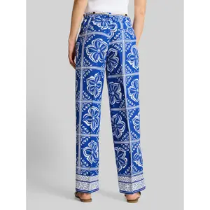 Women's wide linen trousers Tom Tailor image-2