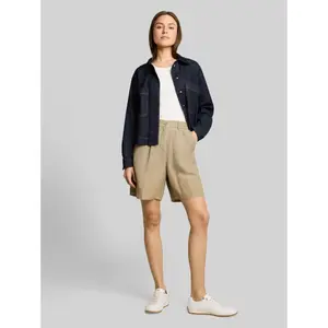 Linen bermuda for women Tom Tailor image-1