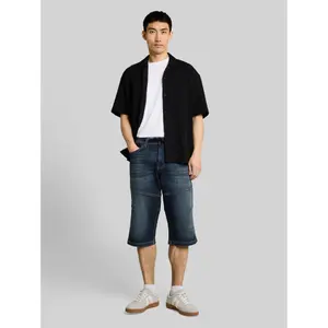 Denim Shorts with Drawstring Tom Tailor Morris image-1