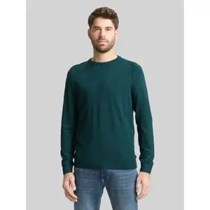 Knitted Jumper with Ribbed Hem Tom Tailor image-1