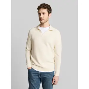 Polo Shirt with Knit Collar Tom Tailor image-1