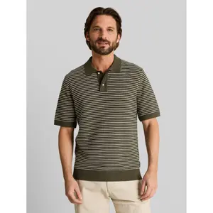 Striped Knit Polo Tom Tailor image-1