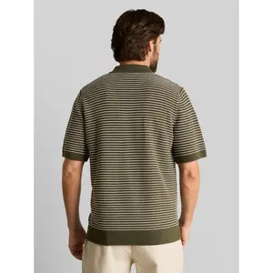 Striped Knit Polo Tom Tailor image-2