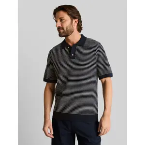 Striped Knit Polo Tom Tailor image-1