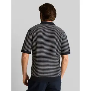 Striped Knit Polo Tom Tailor image-2
