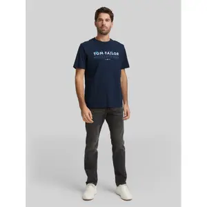 T-shirt με εκτυπωμένο λογότυπο Tom Tailor image-3