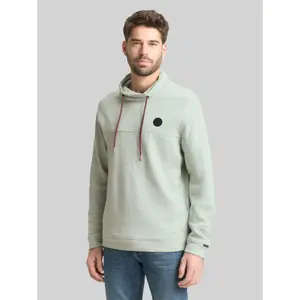 Sweatshirt with Logo Badge Tom Tailor image-1
