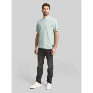 Waffle Texture T-Shirt Tom Tailor image-3