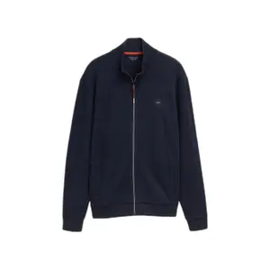 Zipped Jacket with Logo Badge Tom Tailor image-0