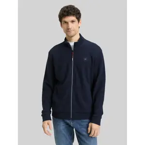 Zipped Jacket with Logo Badge Tom Tailor image-1