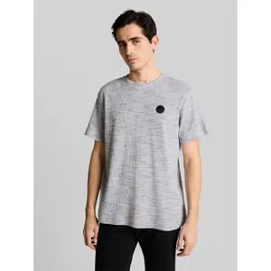 Injected Structured T-Shirt Tom Tailor image-1