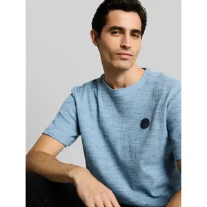 Injected Structured T-Shirt Tom Tailor image-4