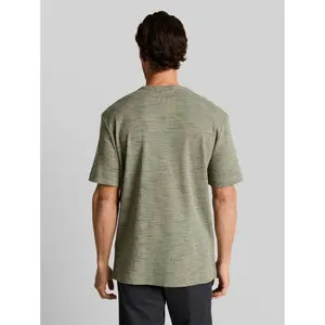 Injected Structured T-Shirt Tom Tailor Henley image-2