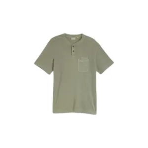 T-shirt with chest pocket Tom Tailor Henley image-0