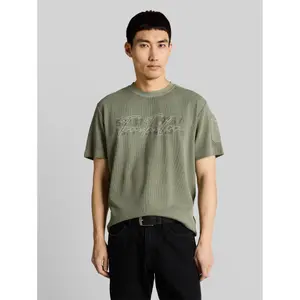 T-shirt with Chest Print Tom Tailor image-1
