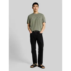 T-shirt with Chest Print Tom Tailor image-3