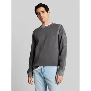 Sweatshirt with Sleeve Pocket Tom Tailor image-1